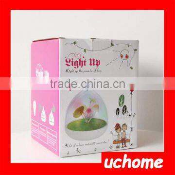 UCHOME Mushroom LED Night Light Change Color Table Lamp 3 LED Rechargeable Light With USB Line Bedroom Creative Baby Light photo-6