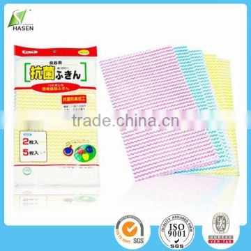 Eco-friendly multi-purpose nonwoven bamboo fiber cloth