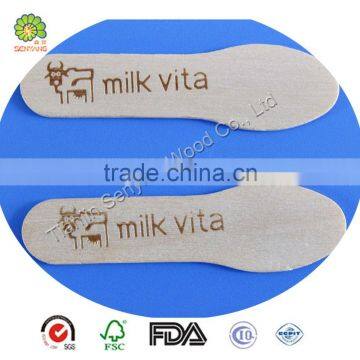 Disposable Wooden Spoon in Bulk for Ice Cream or Yougurt