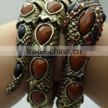 Gypsy Gem Snake Armband Belly Dancing Jewelry photo-2
