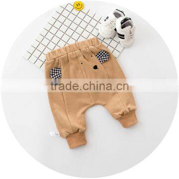 S17714A Kids PP Pants Baby Boys Animal Pattern Loose Pants photo-2