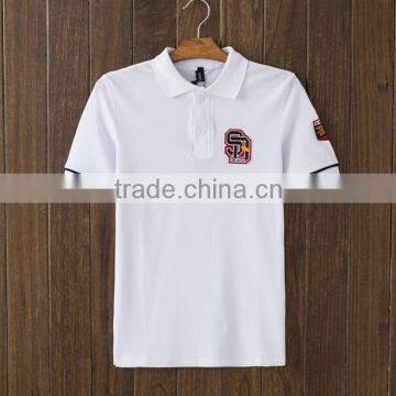 Customize Logo Fashion Newest Polyester Cotton Cheap Various Colour Polo Shirt Wholesale photo-2