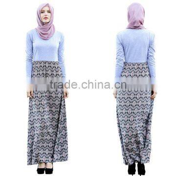 Modest Muslim Islamic Clothing Long Sleeve Hijab Dresses for Women photo-2