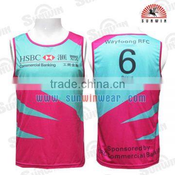 Custom Sublimated Cheap Reversible Basketball Jerseys With Numbers photo-2