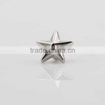 New Design Silver Golden 11.5mm Plastic Shank Buttons Star Shaped Button photo-5