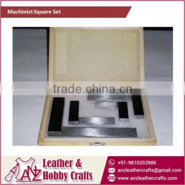 Set of 4 Aluminium Machinist Try Square