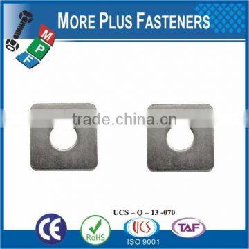 Made in Taiwan High Quality Carbon Material Square Hole Washer for Carriage Bolt DIN436 photo-5