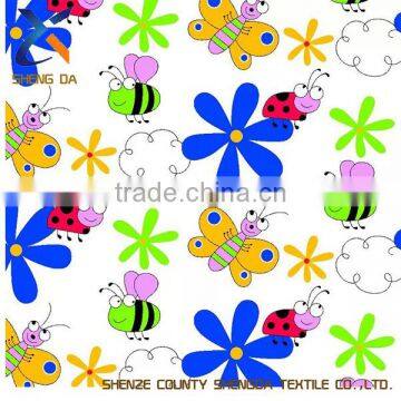 100% Plain Kids Style Printed Poly/cotton Fabric From China photo-2
