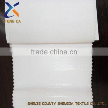 100% Polyester Fabric Plain Woven Interlining&Linings For Shirt photo-2