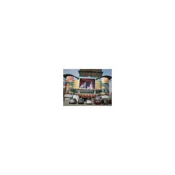 DIP346 1R1G1B Virtual full color 16bits Outdoor LED Screen Pixels pitch 20mm high stability