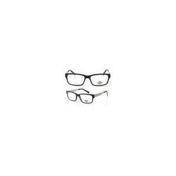 Men Retro Handmade Acetate Eyeglasses Frames, Black Acetate Optical Eyewear Frames