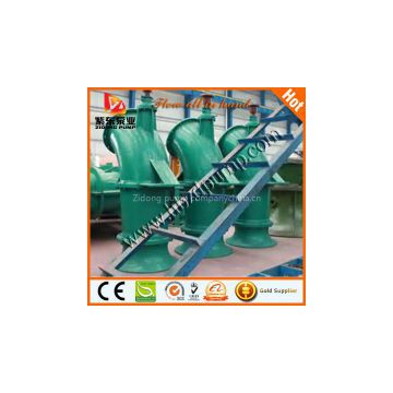 Vertical axial flow pump for metallurgical