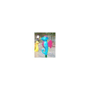 Outdoor Aqua Splash Toys Spray Park Equipment Water Seahorse for Family Fun