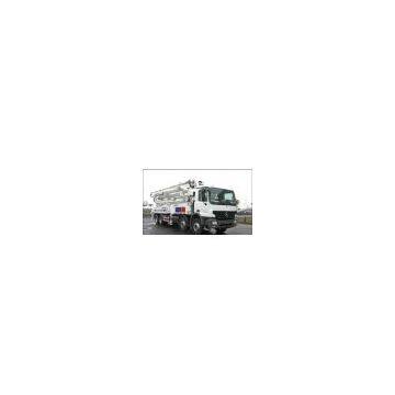 truck mounted concrete pump