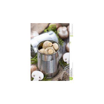 Canned straw mushroom