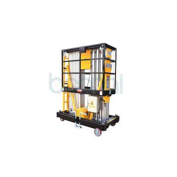 Double mast lift 8m