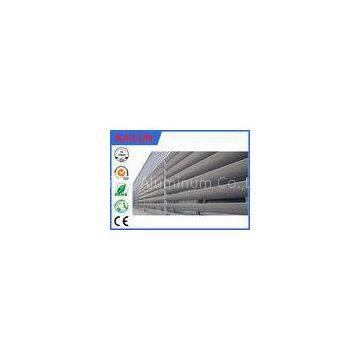 8 HW Hardness External 6000 T5 Aluminum Louvered Shutters For Building Facade Window