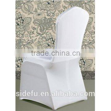 Luxury Wholesale White Lycra Spandex Chair Cover photo-3