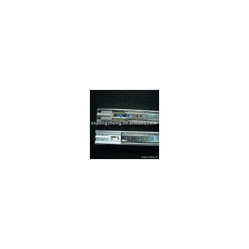 45mm full extension damping self closing drawer slide