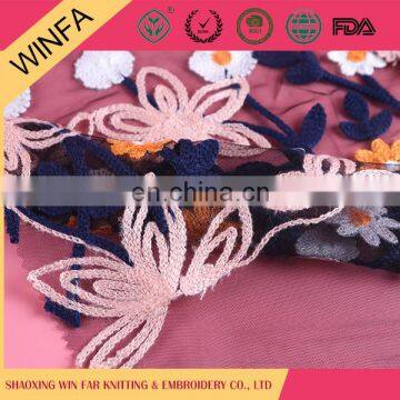 Top 10 China Cheap Poly Net Embroidery Fabric Design