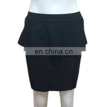 2014 newest ruffle style fashion pictures tight skirts