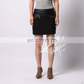 lady office formal short skirt