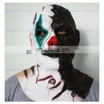 Newest Funny Clown Full Head Latex Halloween Masks Costume