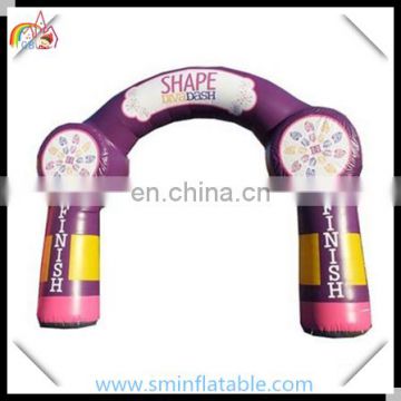 Portable inflatable arch for rental, inflatable finish line for event, sport archway for advertising