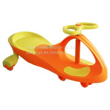 Fresh plastic classical swing car children cheap price baby swing car factory price