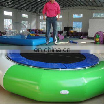 best quality commercial grade inflatable circle steel water trampoline for sale