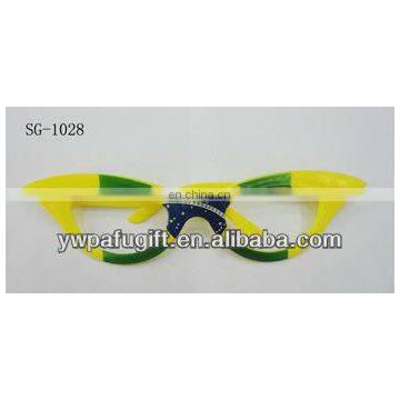 Brazil Flag Party Favor Glasses Supplies