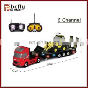 6 C-H radio control tow truck with light