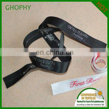 Wholesale Custom Satin Woven Clothing Label for Tshirt photo-2