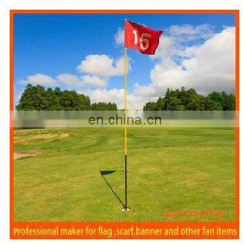 advertising plastic golf flag