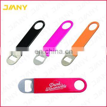 Logo Customized Professional Rubber Coated Bartender's Speed Bottle Opener