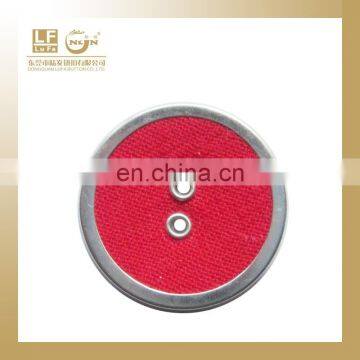 fashion fabric covered button