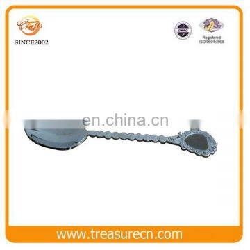 Factory Price Blank Heart Bulk Souvenir Metal Spoon