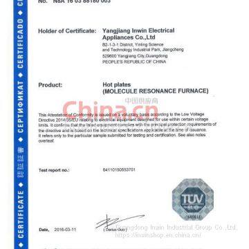 Electrical Cooker Electrical Hot Plate Pear White and Chinese Red Suitable for Stir-fried, Hotpot,and Cook Soup Etc. photo-3