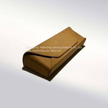 Leather fashion eyeglass bag, can be customized for the sun glasses