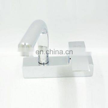 Hot sale high quality single handle wall mounted zinc kitchen sink faucet mixer