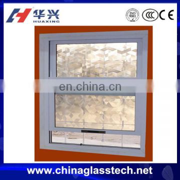 Wood color Excellent heat and water insulation american sash window