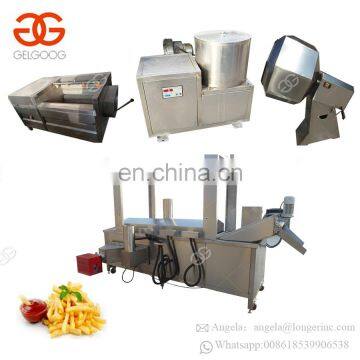 Commercial Supply Sweet Pringels French Fries Making Frying Machine Full Automatic Potato Chips Production Line For Sale