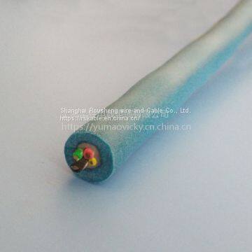 Corrosion-resistant / Acid-base With Sheath Color Yellow Good Bendability Cable