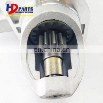 DE08 D1146 Engine Starter Motor For Excavator Parts 24V 11T