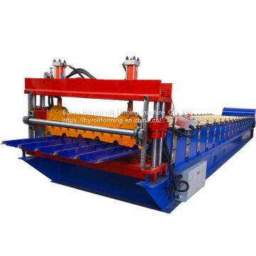 HY top seller Automatic Trapezoidal Wall Panels cold Rolling Forming Machine