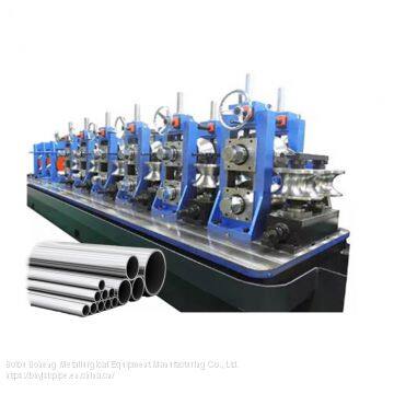 Black Steel Tube Production Line Round Square Pipe Making Machine Rectangular Erw Steel Pipe Mill photo-5