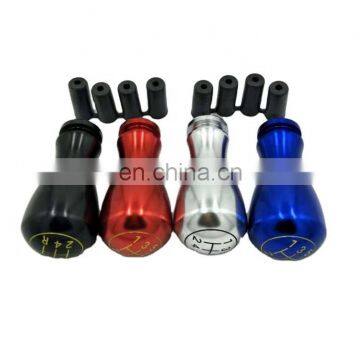 Automobile 5-speed gear shift knob universal aluminum alloy gear shift rod personalized modification gear shift head