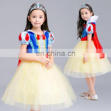 Children's clothing Children's Snow White Skirt Girls Children's Day Halloween Costumes Dresses Performance Costumes