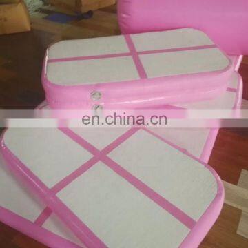 Cheap Outdoor PVC Air Floor Yoga Fitness Gymnastics Mat Inflatable Tumble Track For Sale