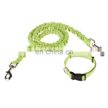 manufacturer adjustable nylon rope pet dog collar and leash